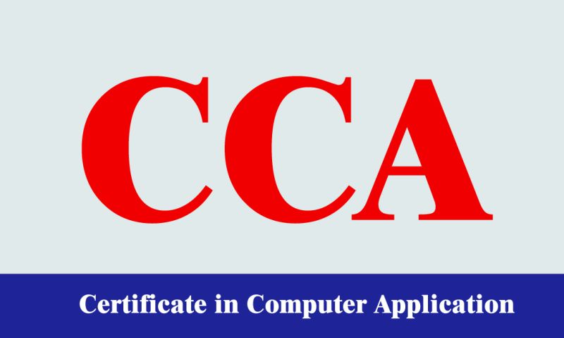 CCA (Certificate in Computer Application)